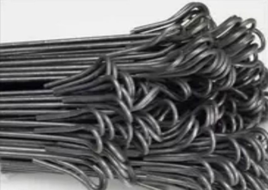 Coils of tire baling tie wire