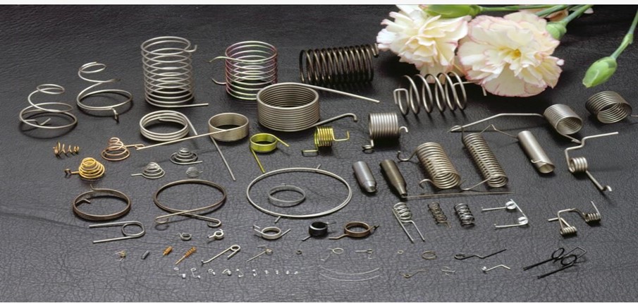 A full assortment of precision springs and wire forms manufactured by MSI Spring Industries