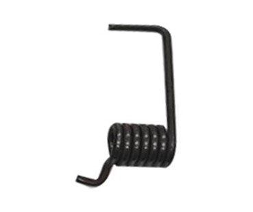 Torsion springs with formed legs